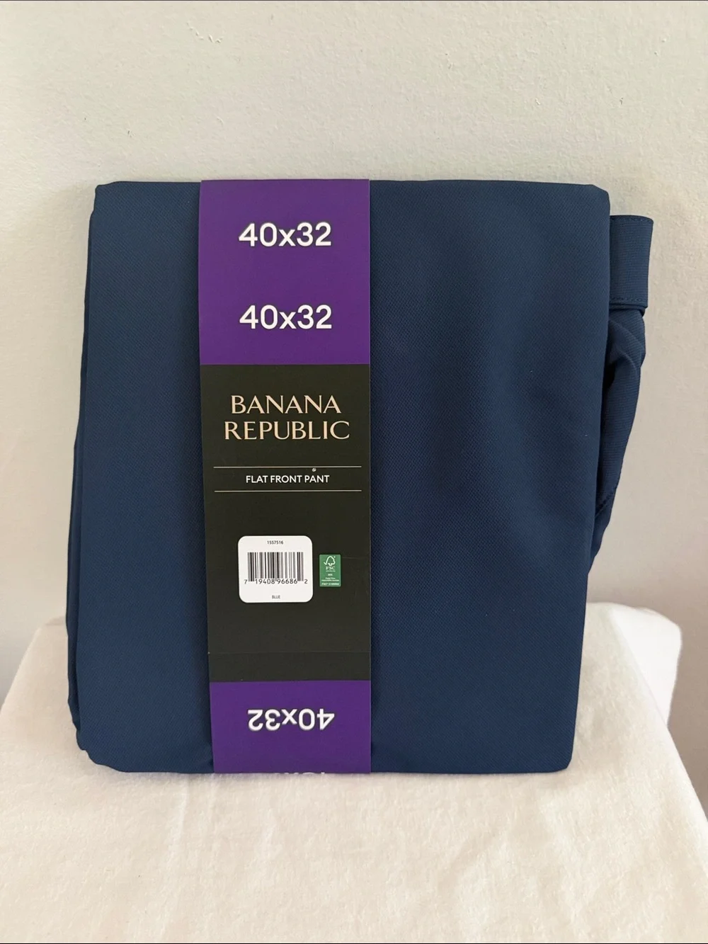 Banana Republic Men's Flat Front Slim Fit Pant